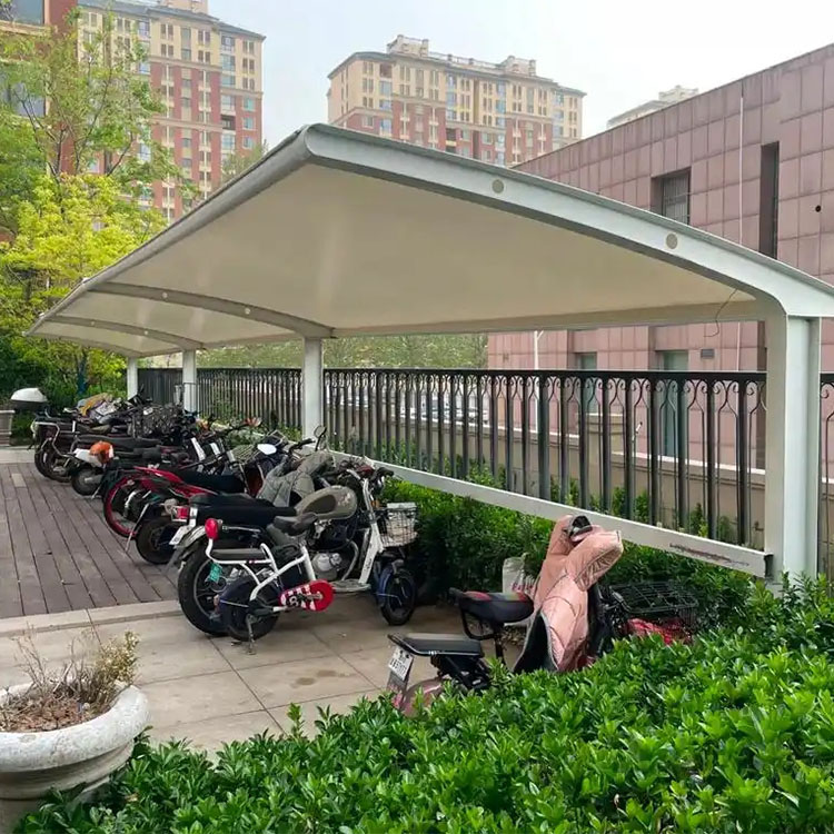 怀集县膜结构电动车棚